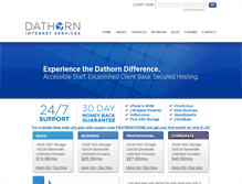 Tablet Screenshot of dathorn.com